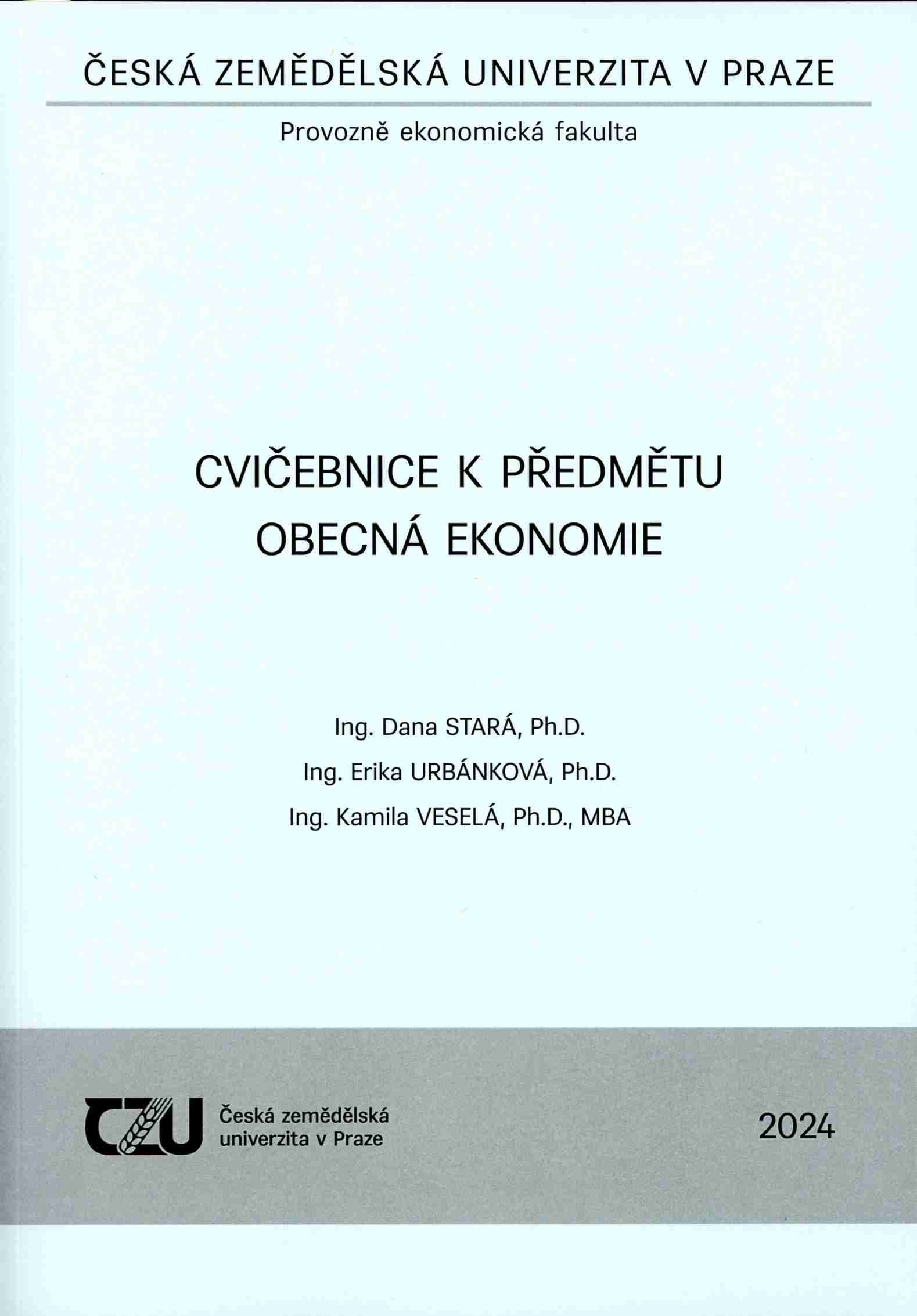 Cvičebnice k předmětu obecná ekonomie,343