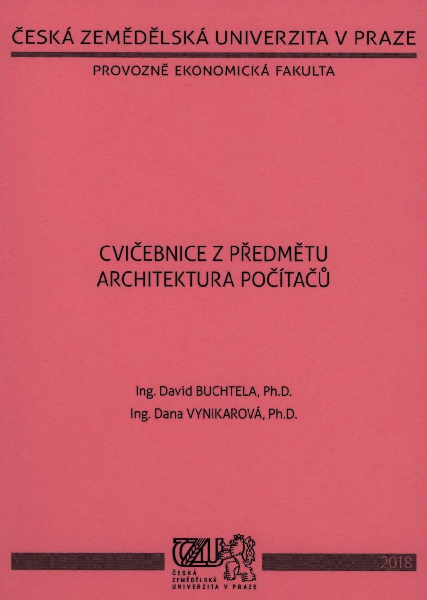 Cvičebnice z předmětu architektura počítačů
