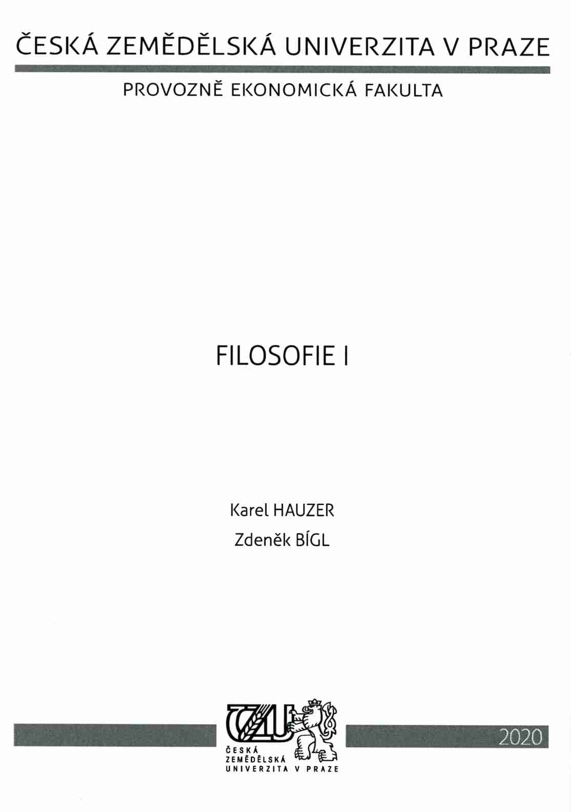 Filosofie I, 253