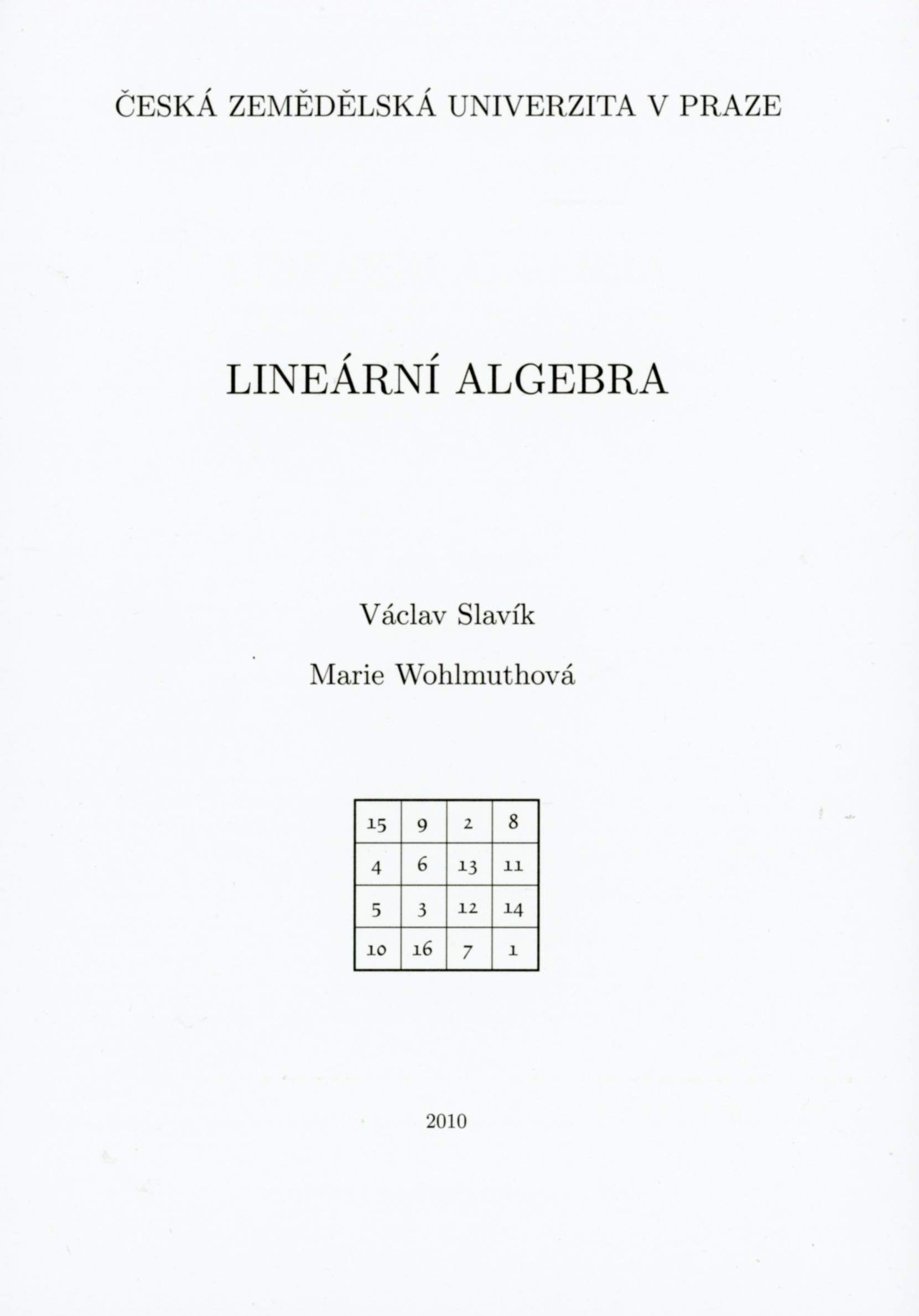 Lineární algebra, 313