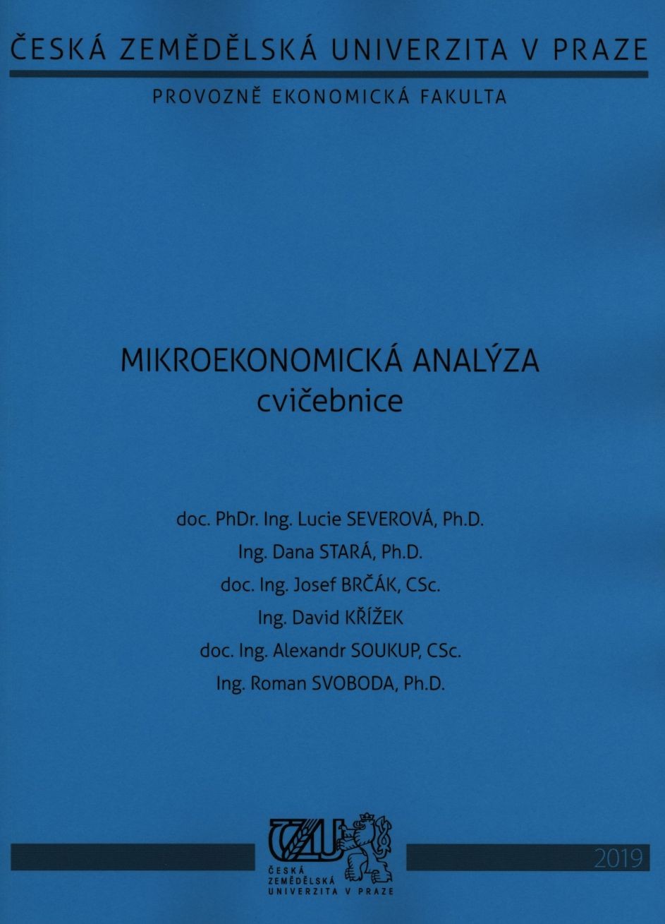 Mikroekonomická analýza - cvičebnice