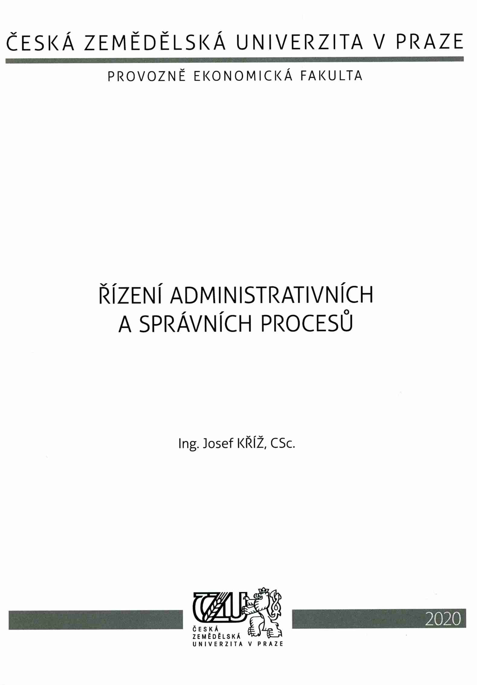Řízení administrativních a správních procesů, 154