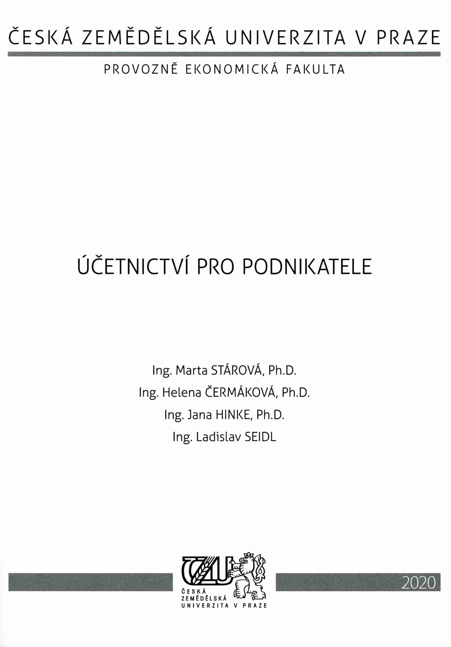 Účetnictví pro podnikatele, 112