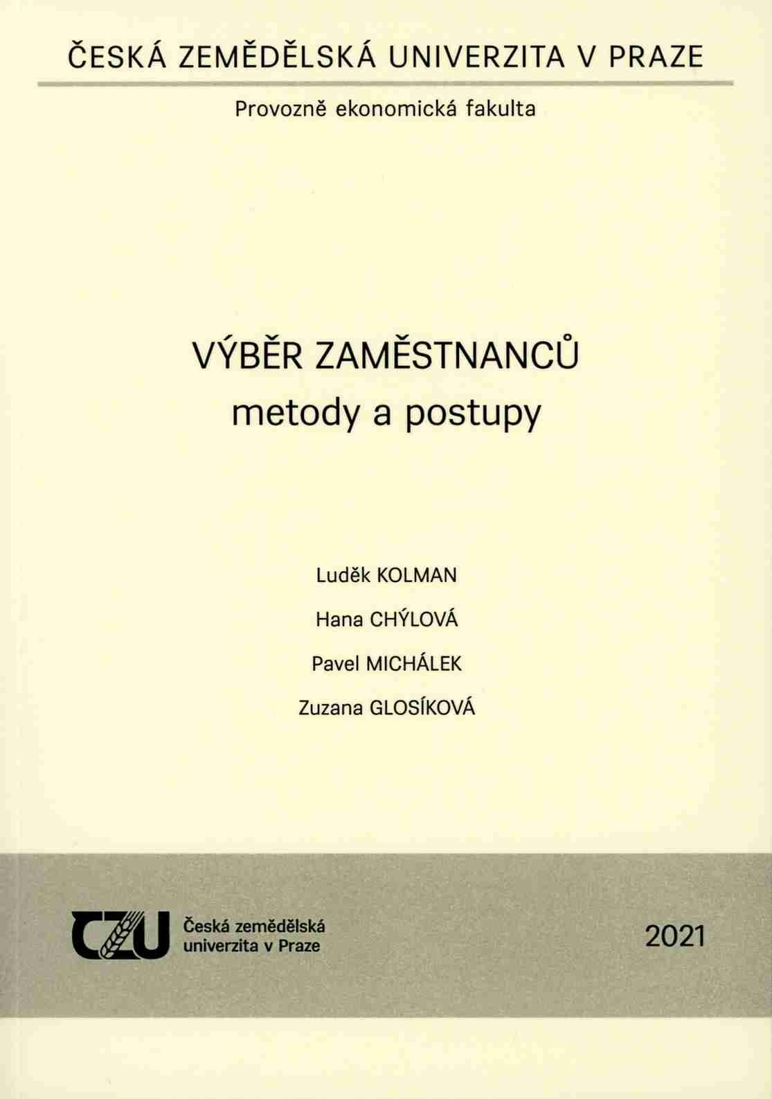 Výběr zaměstnanců: metody a postupy, 099