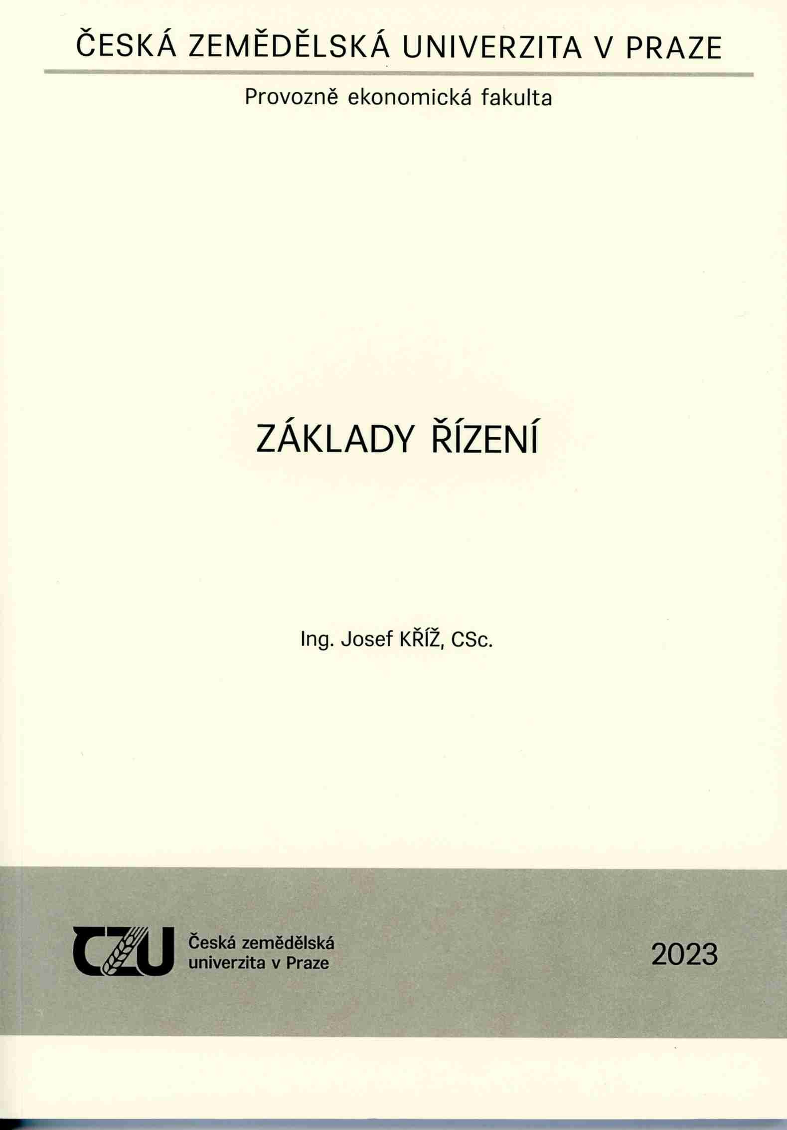 Základy řízení, 264