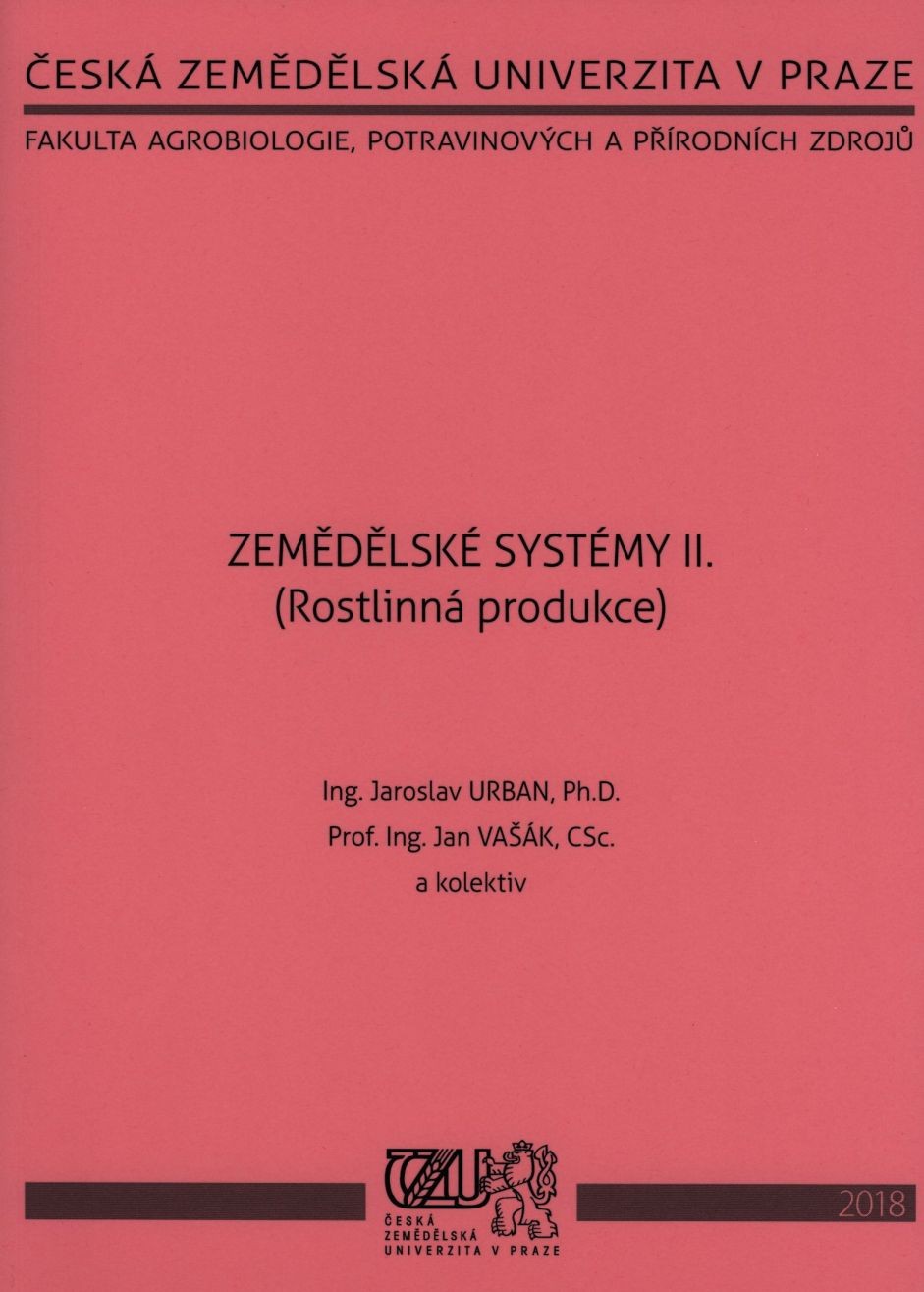 Zemědělské systémy II. (Rostlinná produkce), 861