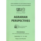 Agrarian Perspectives 2010 - Proceedings of th 19th International Scientific Conference, September 14-15, 2010, Prague, Czech Republic
