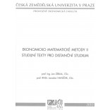 Ekonomicko Matematické metody II - studijní texty pro distanční studium, 957