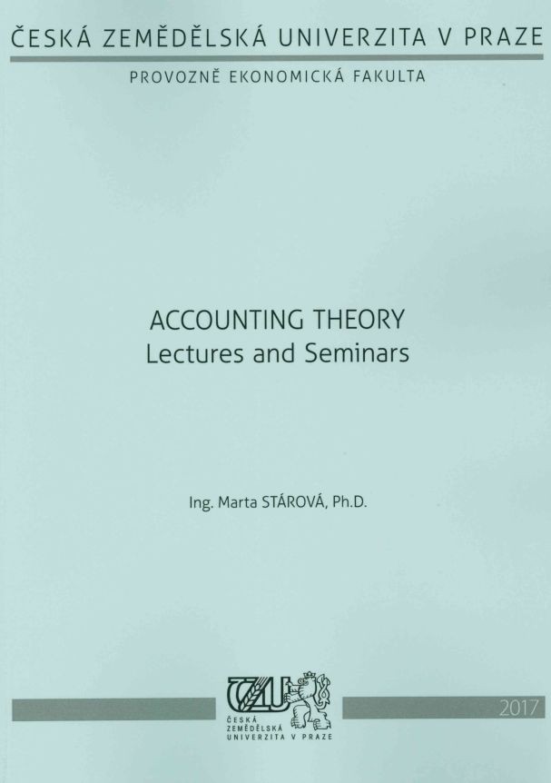 Accounting Theory - Lectures and Seminars
