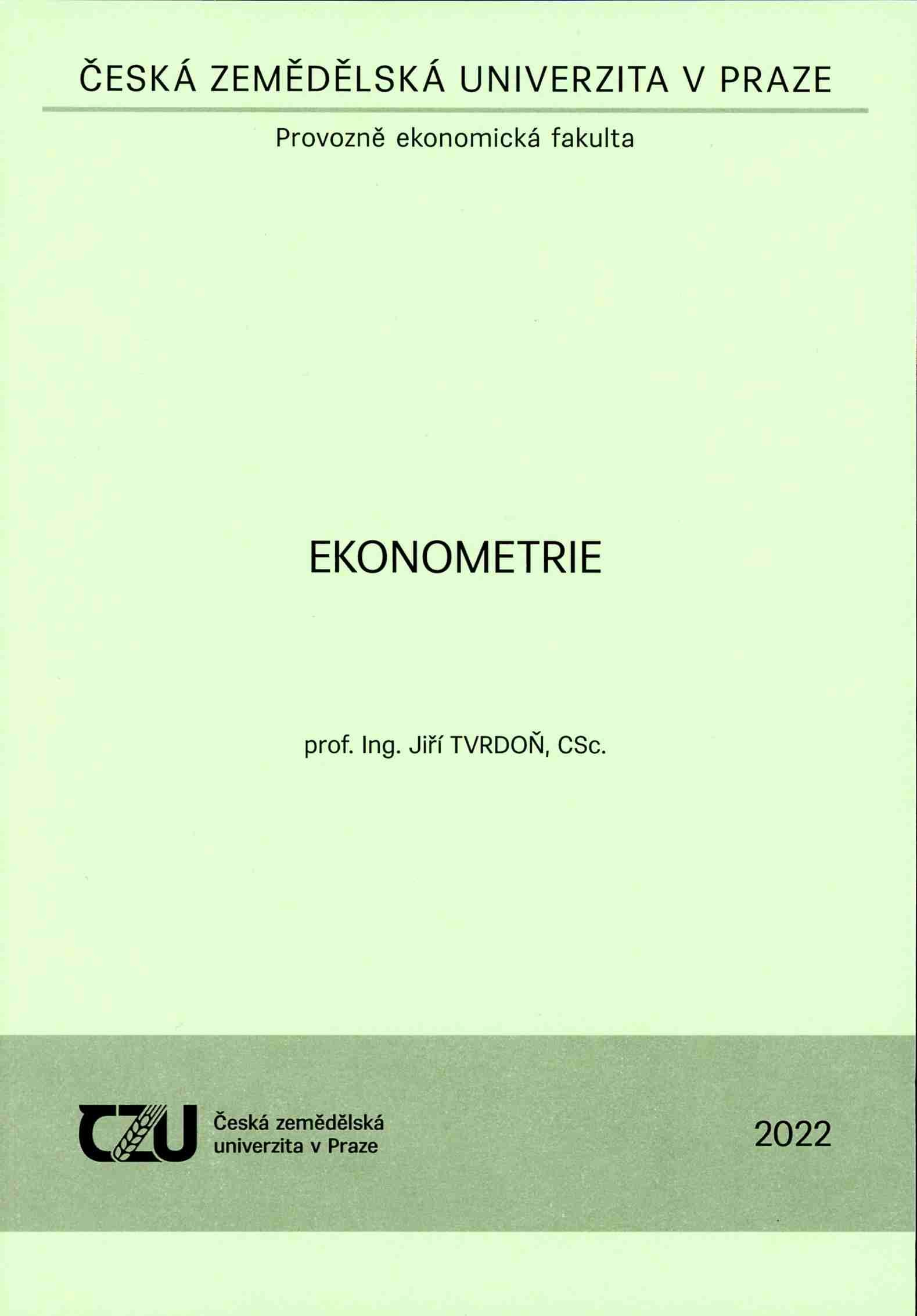 Ekonometrie, 098