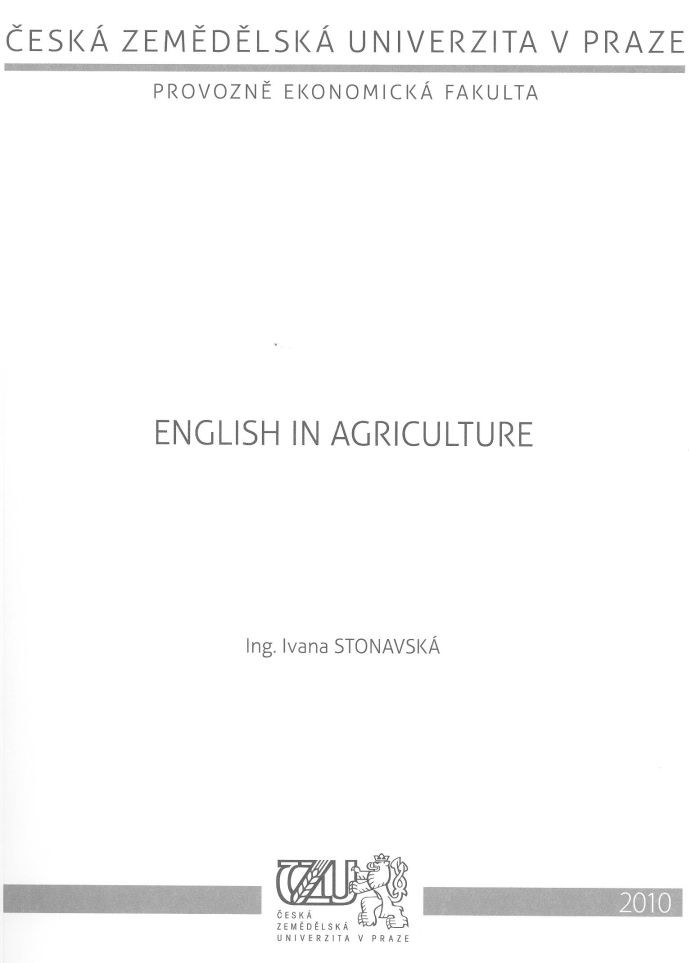 English in Agriculture, 006