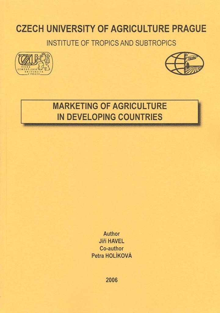 Marketing of Agriculture in Developing Countries