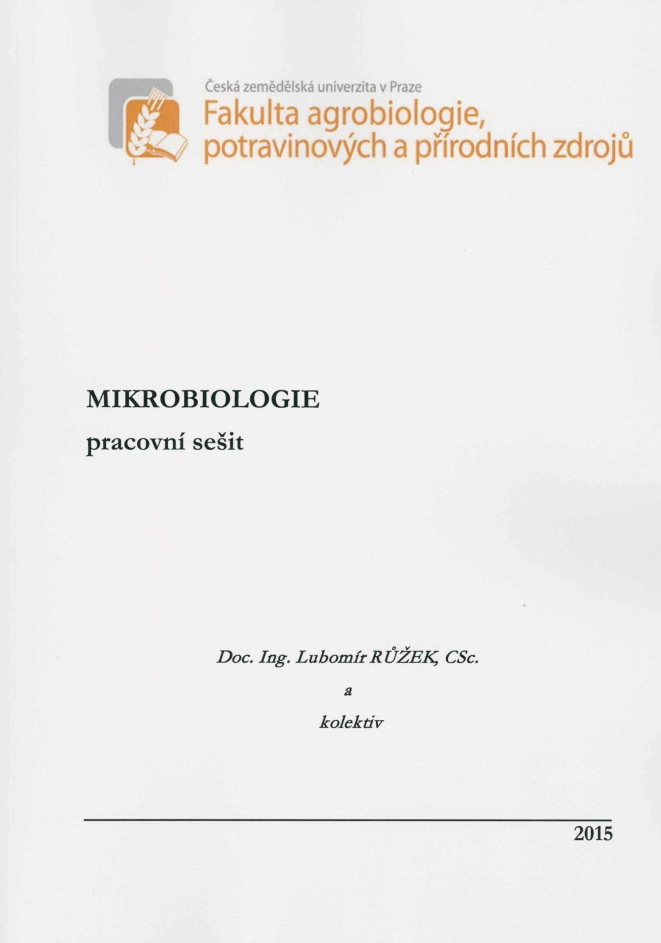 Mikrobiologie - pracovní sešit, 928