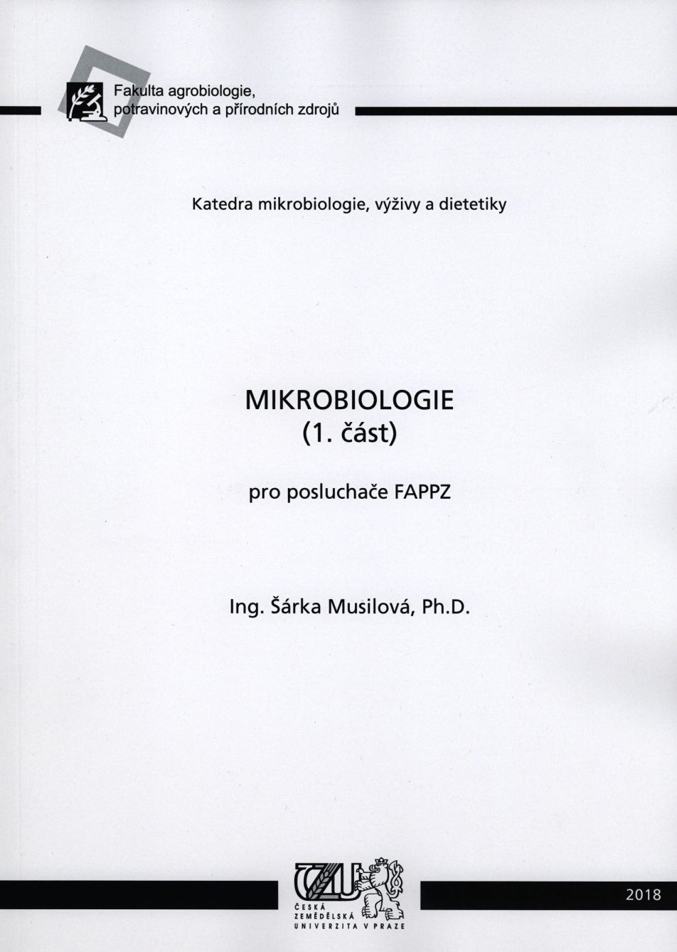 Mikrobiologie (1. část)