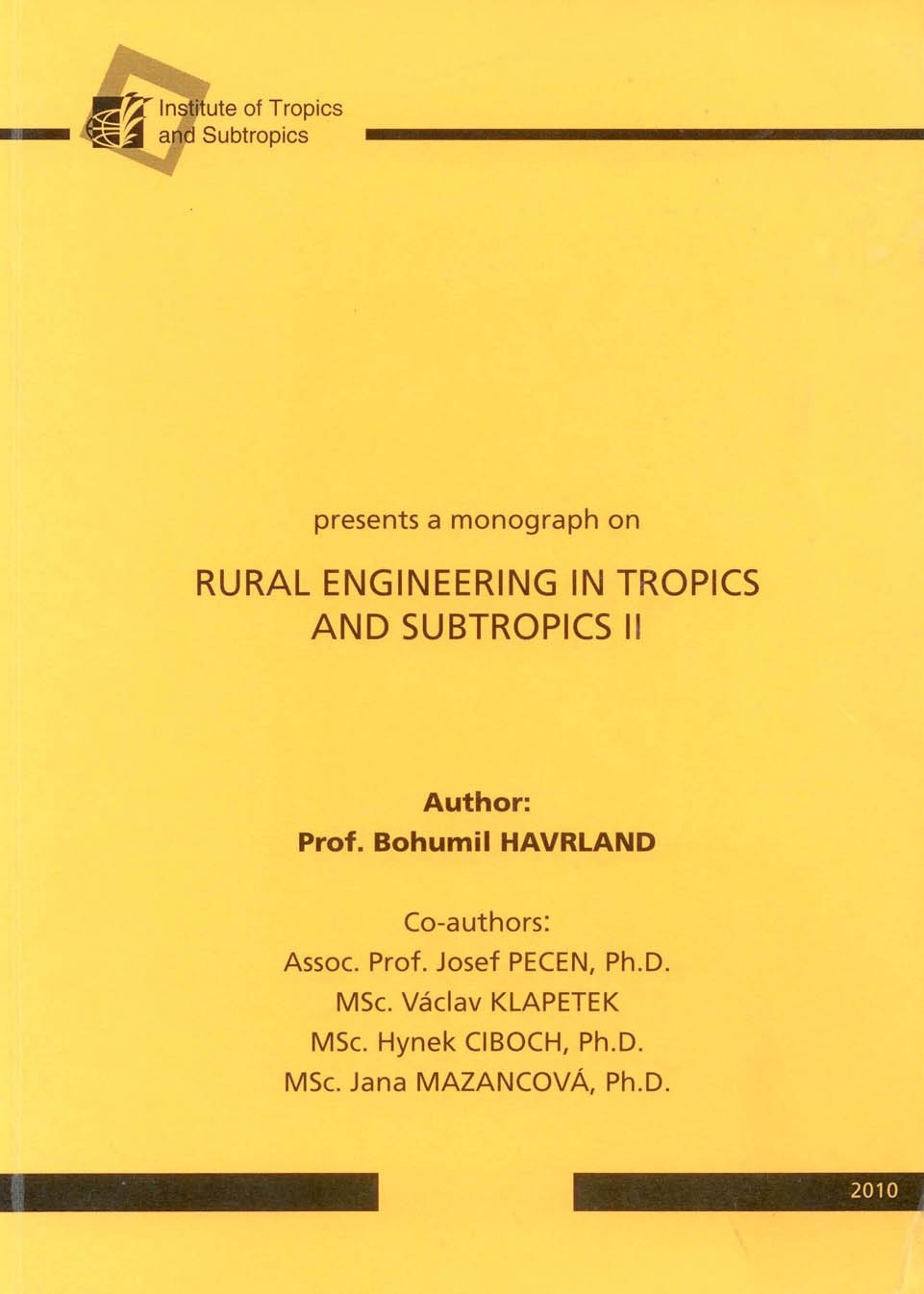 Rural Engineering in Tropics and Subtropics II, 307