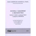 Statistika v manažerské a obchodní praxi - vybrané metody a postupy řešení v programu STATISTICA, 384